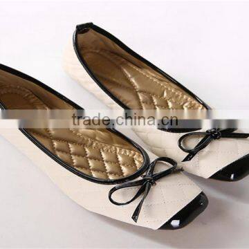 Brand New Flat Ladies Shoes Ladies Rubber Soles Flat Shoes With High Quality XT-DA0905 photo-5