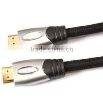 HDMI cable with golden painting