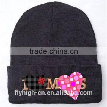 Cheap Price Wholesale Custom Warm Acrylic Knit Hat photo-3