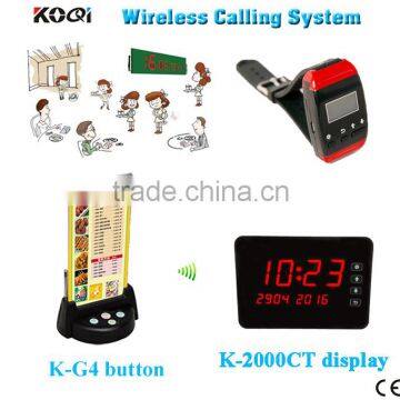 Table Caller Bell Wireless Calling System Quality Primacy 433 MHZ Restaurant Table Call Bell Customer Call Waiter