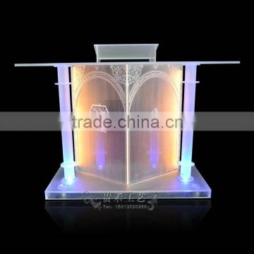 colorful acrylic bar table with LED lights, bar table for bar, Night Bar furniture