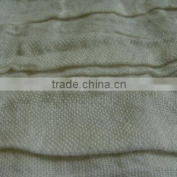 Corrugated RAMIE cotton fabric