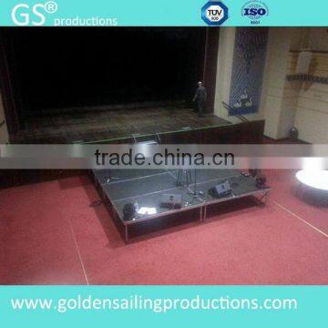 Professional Performance Event Stage , Aluminum Adjustable Stage for Show
