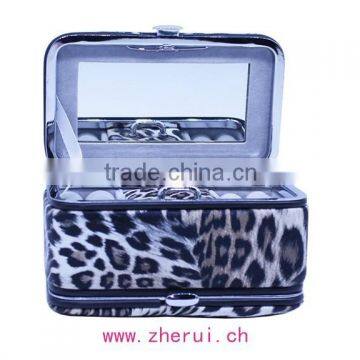 Leather Metal-framed Manicure Sets,pedicure Set and Jewelry Box Combined photo-3