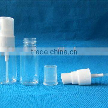 plastic PET 15ml spray fragrance bottle perfume atomizer