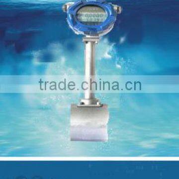 vortex flowmeter with temperature compensation
