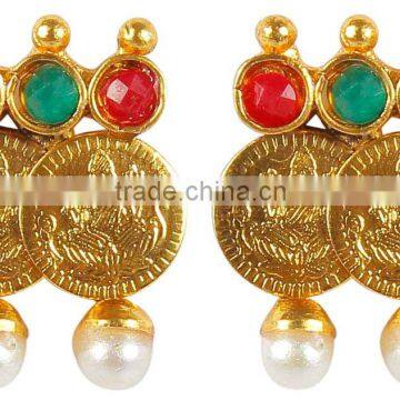 Indian Stunning Ginni Temple Design Necklace Sets photo-4