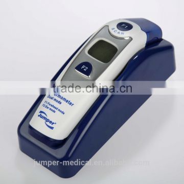 Famous brand Jumper FR100+ infrared thermometer ear&forehead dual mode thermometer with fever alarm function