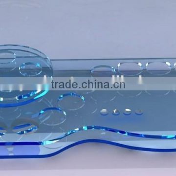 custom various sizes and shapes acrylic cosmetic goods display