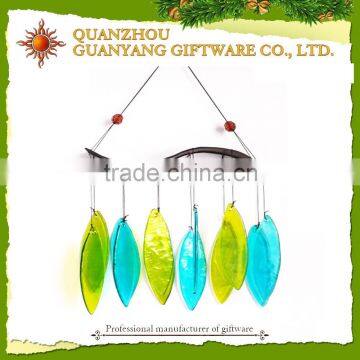 Fish Glass wind chime bamboo wind chimes