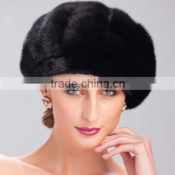 Fashion Real Winter Mink Fur Hat