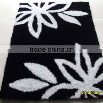 South Korea Shaggy Polyester Silk Rug Bath Mat