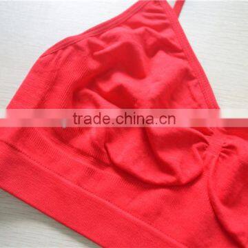 Factory Price Seamless Girls Kids Pajamas Crop Top Bra Underwear photo-3