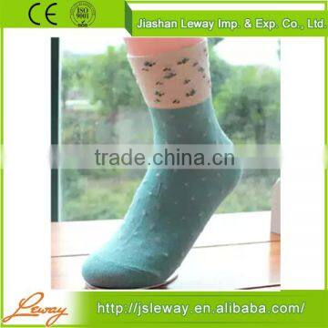 Bamboo charcoal fiber socks microfiber socks summer lovely gift box sox thin cotton female socks