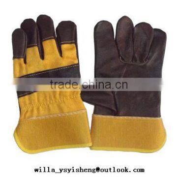 Wholesale custom welding work gloves from Shandong factory                        
                                                                                Supplier's Choice