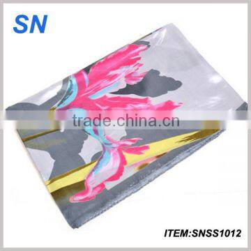 2014 Alibaba china online shopping stock scarf silk scarf