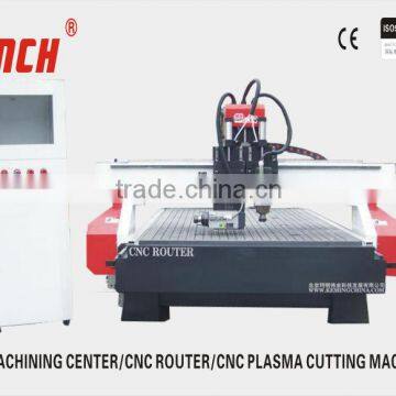 cnc door engraving machine /4.5kw spindles /vacuum table/heavy duty structure /Stepper motors