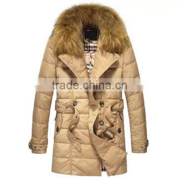 Down parka jackets men winter jacket