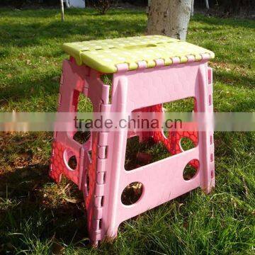 strong quality big size Home & Garden folding plastic stool