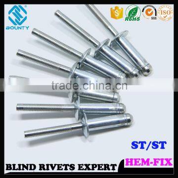 HIGH QUALITY HOT SELLING FACTORY HIGH SHEAR STRENGTH HEM TYPE RIVETS FOR TRUCK photo-4