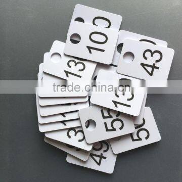 Plastic Table Number for Restaurant