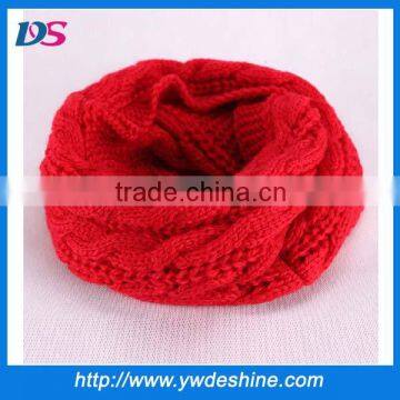 New product high quality infinity scarf knitting pattern WJ-645