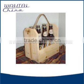 wood beer bottle crate