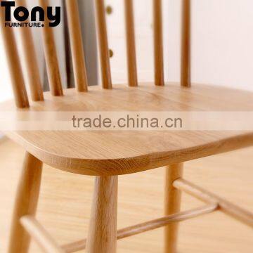 Classic Wood Living Furniture Windsor Wooden Chair photo-4
