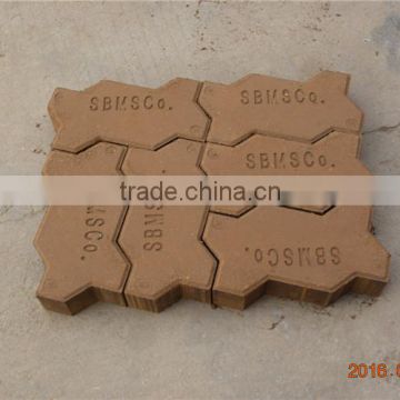 WT1-10 clay paver interlock brick making machine