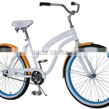 2013 hot selling deseo fashion cruiser beach bike with shimano 7 speed