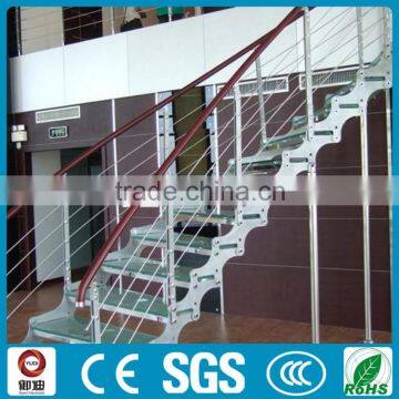 YUDI Steel Glass Straight Stairs for Home Prefabricated Made in China photo-5