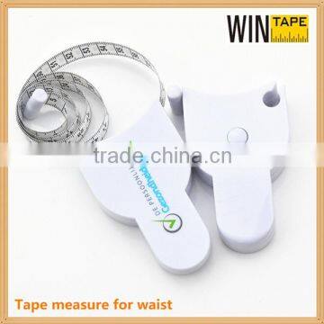 1.5m/60inch promotional fancy body shape tape measure factory centimeter gift under 1 dollar china with Your Company or Logo