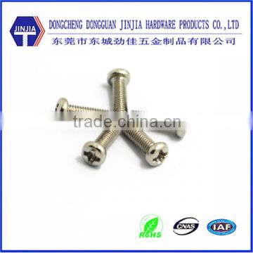 m3*10 stainless steel harden pan head screws for metal