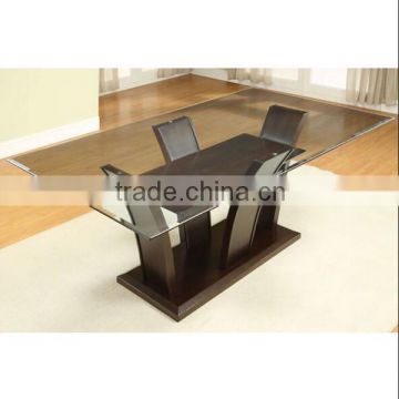 Tinted glass coffee table