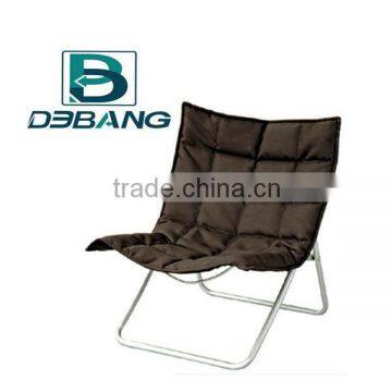 Portable Folding Leisure Chair With Cotton Padded