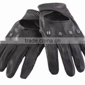 leather horse riding gloves