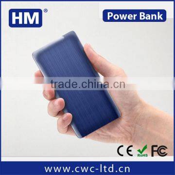 ultra thin credit card size power bank