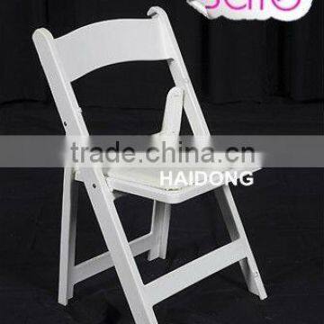 RESIN PLASTIC WEDDING FOLDED FOLDING CHAIR