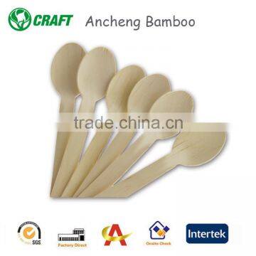 environmental disposable wooden spoons