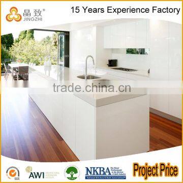 Top Quality White Customize Modular Low Cabinet Kitchen