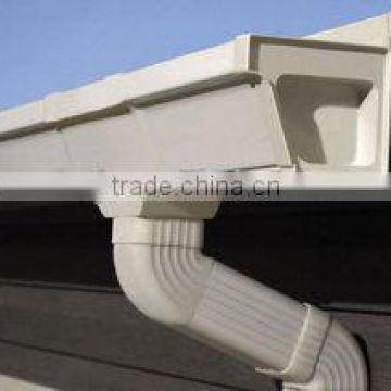 Building Construction Material- PVC/Color Aluminum Rainwater Roofing Gutter System