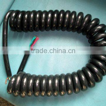 High performance PUR CU Spiral Cable made in China OEM