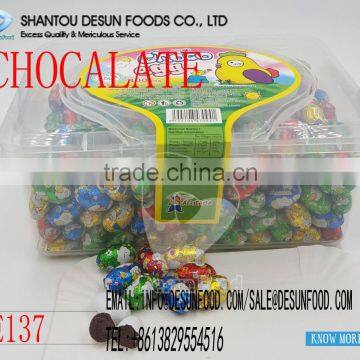 halal crispy choco egg chocolate candy