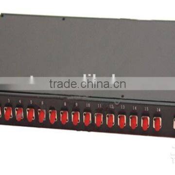 12 core 1U SC/FC/ST/LC rack mount Splicing fiber Optic patch panel/Terminal Box/ODF