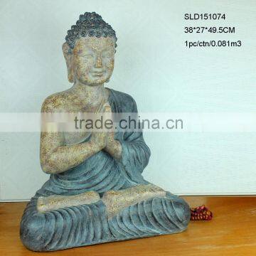 Handmade home indoor decorative large polyresin buddha statue