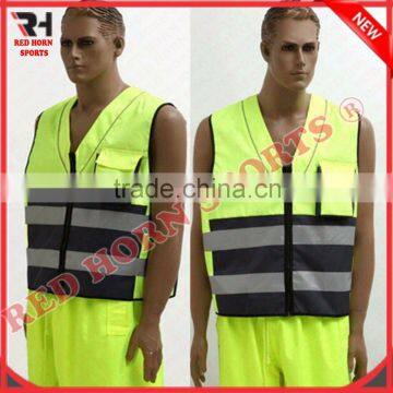 Safety High Visibility 3M Reflective Safety Work Jacket