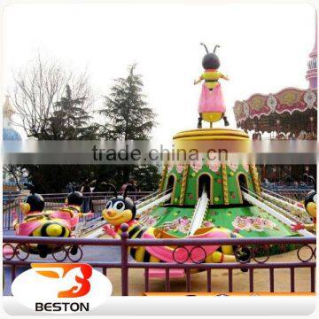 popular amusement park rides kids games rotary bee rides for sale