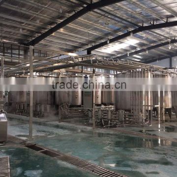 Food Grade Dairy milk processing line Complete Flavored Milk Production Line