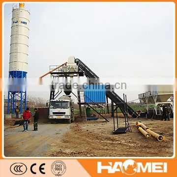 Widely USED HAOMEI HZS60 Self-loading Concrete Batching Plant