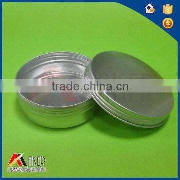 250ml Sliver color Round Aluminum cosmetic jar